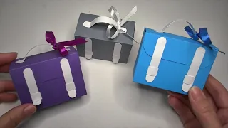Make back to school Backpack Box Template Tutorial