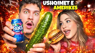 KEMI PROVU USHQIME AMERIKANE - OMG QKA OSHT KY SEND