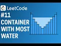 LeetCode 11 - Container With Most Water Two Pointer Approach Explained codeplusmath