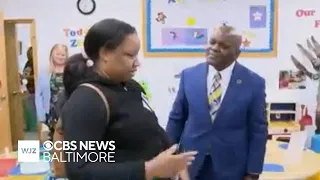 New Baltimore City Public Schools CEO Jermaine Dawson gets first view of classrooms