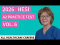 HESI A2 Practice Test 2026 Vol 6 60 Questions with Explained Answers