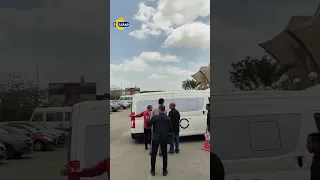 وصول جثمان الفنانة الراحلة سهير زكي مسجد الشرطة دندنها