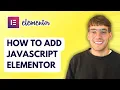 How to Add Javascript Elementor 2026 Full Guide