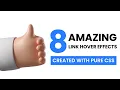 8 Amazing Navbar Link Hover Effect With CSS