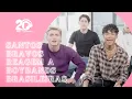 Lagu Santos Bravos reagem a boybands brasileiras | POPline Entrevista