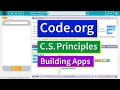 While Loops Lesson 11 2 Tutorial with Answers Code org CS Principles