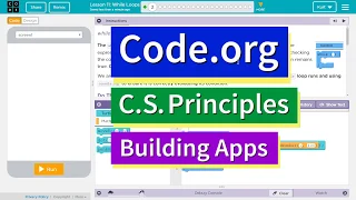 While Loops Lesson 11 2 Tutorial with Answers Code org CS Principles