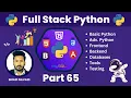 Full Stack Python Pt-65 Python Modules Organizing Code Reusability Notes Included