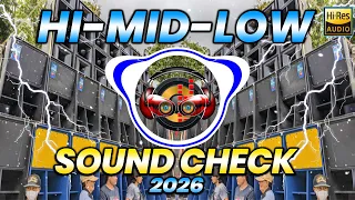hi mid low subwoofer high bass sound check soundadiks