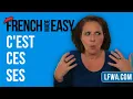 Learn French how to say C EST CES SES UNDER 5 minutes