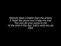 Slipknot- Nero Forte Lyrics