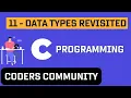 Chapter 11 Data types Revisited Let Us C Book C Programming CodersCommunity
