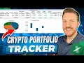 LIVE Crypto Portfolio Tracker in Excel in 15 Minutes