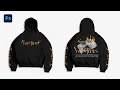 Free Boxy Hoodie Mockup PSD