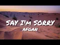 Download Lagu Afgan - Say I'm Sorry (Lyrics)