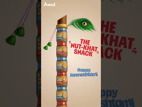 Celebrate Janmashtami the Nut-Khat Way | Amul Peanut Spread