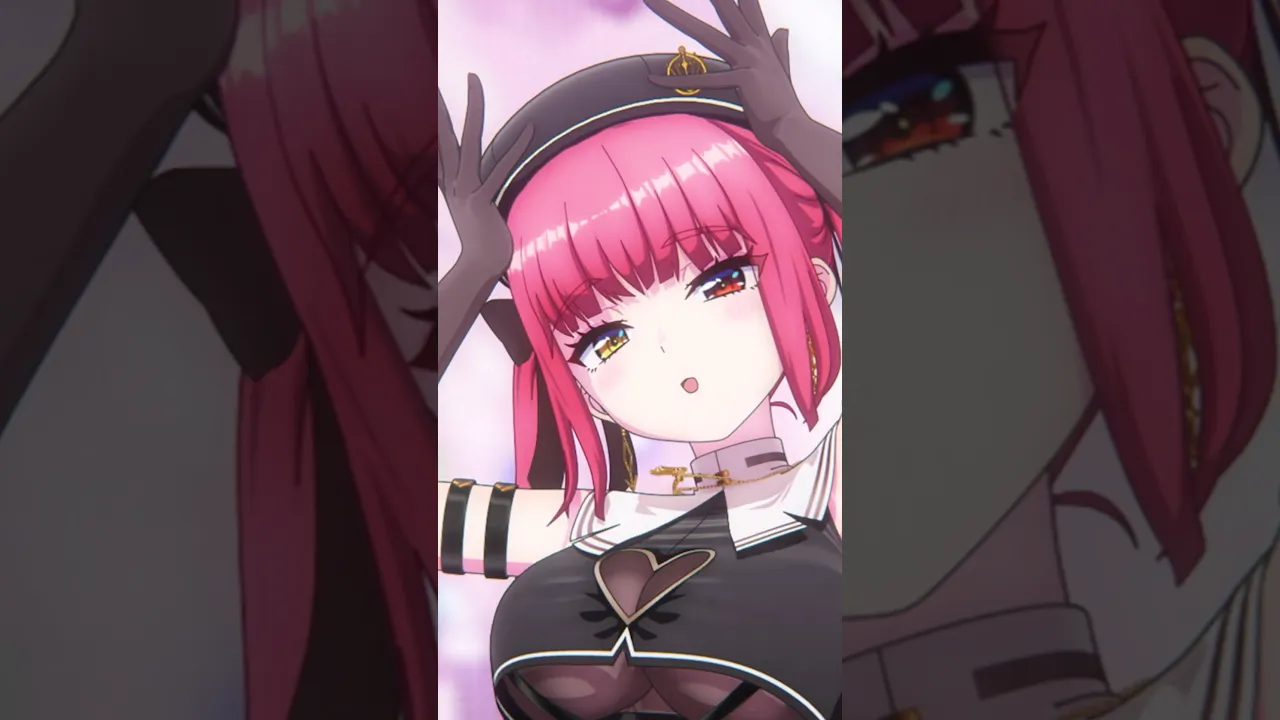 ソロライブ新衣装のフルダンスアニメMV??【hololive/宝鐘マリン】#shorts