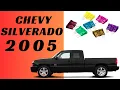 2005 Chevrolet Silverado 1500 Fuse Box Diagram - 4 Locations Relays Chevy