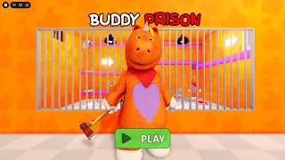 🪓BUDDY PRISON RUN! Obby roblox Gameplay Walkthrough No Death