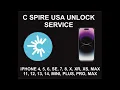 C Spire USA Network Unlock Service iPhone All Models