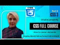 Display Property Inline Block None and Inline-Block Centering Elements html css Tutorial 2024