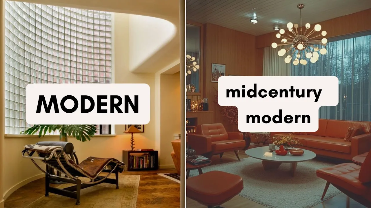 Modern vs. Midcentury Modern: What's the difference? Architecture & Design 101