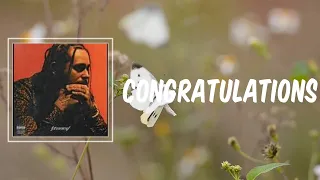 Download Congratulations (Lyrics) - Post Malone MP3