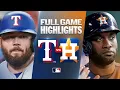 RANGERS vs ASTROS Full Game Highlights August 2 2026 MLB Season