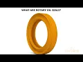 What are Rotary Oil Seals THORS Oil Seal Fundamentals Rotary Applications Course