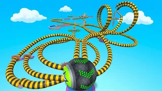 Going Balls Hard Levels 15BZGDF New Portal Run Speed Race Gameplay iOS,Android