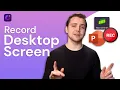 How to Record Desktop Screen on Windows 10 3 Easy Ways
