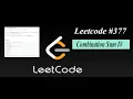 Combination Sum4 - LeetCode 377 Code Explanation Bottom Up Approach Python Dynamic Programming