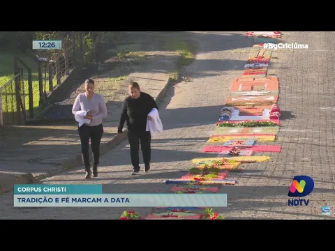 Tradição e fé marcam celebrações de Corpus Christi no Sul do Estado