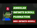 Angular infinite scroll