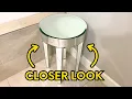 Review Christopher Knight Home Juliett Mirrored Round Table