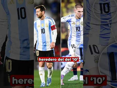 El heredero del 10 de Messi en Argentina