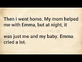 I raised my baby alone ✅ Emotional English Story for Listening practice ✅ Improve Your English