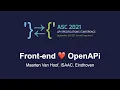 Front-end OpenAPI - Maarten Van Hoof ISAAC Eindhoven
