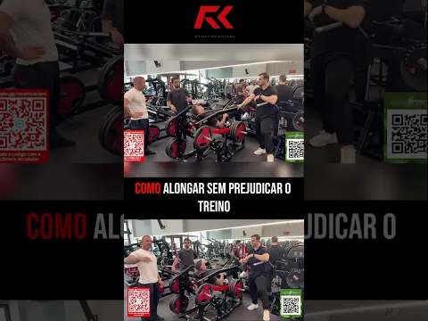 COMO ALONGAR SEM PREJUDICAR O TREINO? #treino #academia #alongamento #musculação #dicas #hipertrofia