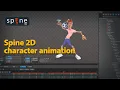 Spine 2D character animation cartoon style