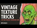 How to Add Texture to Your Retro Art