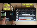 Polyend Tracker Midi Sync and Line In FX Stazma Tips Trick