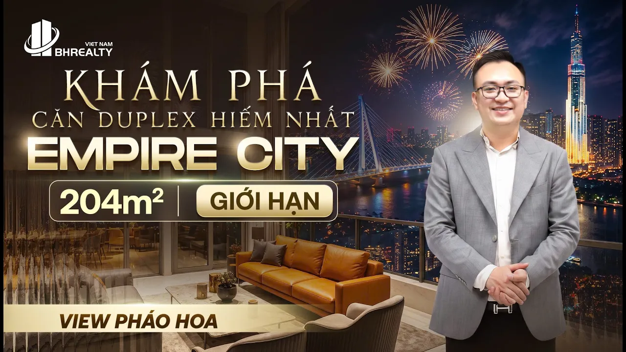 🔥 Duplex Hiếm Nhất Tilia Residences | 4PN • 204m² | Bên Trong Siêu Phẩm Giới Thượng Lưu Thủ Thiêm