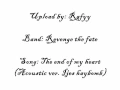 Download Lagu Revenge the fate- The end of my heart (Acoustic ver. Feat Ijes Haybomb).wmv