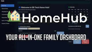 HomeHub Your Private Self-Hosted Family Organization Dashboard