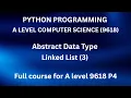 Python - A Level Computer Science 9618