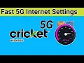 Cricket Wireless APN Settings For Fast Data