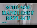 Schlage F-Series Handleset Replacement