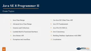 OCPJP 8 1Z0-809 Preparation Course - learn Java SE