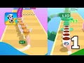 Coffee Stack - Gameplay Walkthrough Part 1 Levels 1-20 iOS Android Gameplay